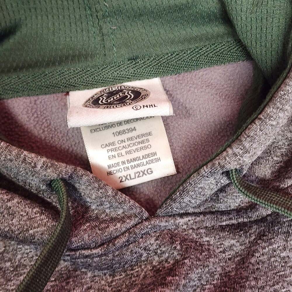 NHL Minnesota Wild XXL Heather Gray Hoodie - Picture 5 of 7
